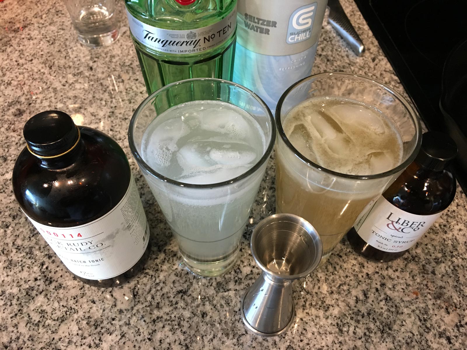 Frozen Gin and Tonic - Liber & Co.
